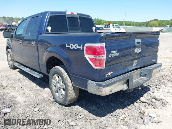 2013 Ford F-150 XL with VIN 1FTFW1EF8DFD91610, listed as a IAAI auction lot 42070850 with 585,502 mi miles. Bid and sale history available at carsss.com. Image 3.