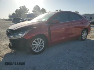 2022 Hyundai Accent SEL with VIN 3KPC24A61NE166303, listed as a Copart auction lot 48638385 with 28,178 mi miles and Salvage Title. Bid and sale history available at carsss.com. Image 1.