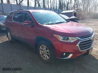 2018 Chevrolet Traverse LT Cloth with VIN 1GNEVGKW8JJ248064, listed as a IAAI auction lot 41789870 with 123,258 mi miles. Bid and sale history available at carsss.com. Image 1.
