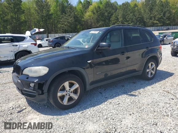 2008 BMW X5 3.0si with VIN 5UXFE43538L036834, listed as a Copart auction lot 52575925 with 203,054 mi miles and Clean Title. Bid and sale history available at carsss.com. Image 1.
