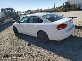 2014 Volkswagen Passat S with VIN 1VWAS7A38EC098620, listed as a Copart auction lot 79726784 with 117,448 mi miles and Salvage Title. Bid and sale history available at carsss.com. Image 2.