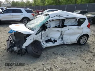 2016 Nissan Note S with VIN 3N1CE2CP2GL378288, listed as a Copart auction lot 54979615 with Not provided miles and Salvage title. Bid and sale history available at DreamBid. Image 1.