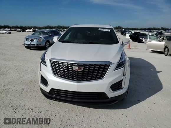 2022 Cadillac XT5 FWD Luxury with VIN 1GYKNAR41NZ178826, listed as a Copart auction lot 42780595 with 6,540 mi miles and Salvage title. Bid and sale history available at DreamBid. Image 12.
