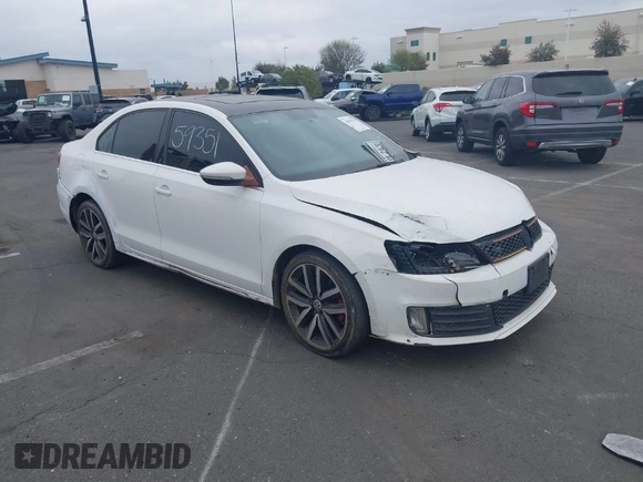 2013 Volkswagen Jetta GLI Autobahn with VIN 3VW4A7AJ7DM222369, listed as a IAAI auction lot 41959351 with 155,536 mi miles and . Bid and sale history available at DreamBid. Image 1.