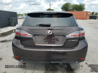 2012 Lexus CT 200h z VIN JTHKD5BH2C2056140, wystawiony jako Copart lot #58733315 z przebiegiem 182 139 mil mil oraz Szkoda całkowita • Salvage title. Historia ofert i sprzedaży dostępna na DreamBid. Obrazek 6.