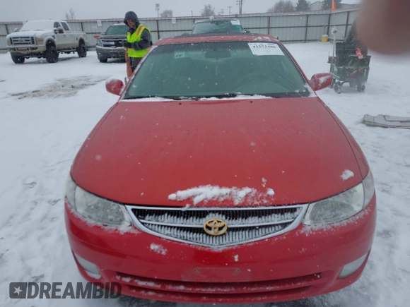 2000 Toyota Solara SE with VIN 2T1CG22P1YC340046, listed as a IAAI auction lot 41573486 with 259,021 mi miles. Bid and sale history available at carsss.com. Image 11.
