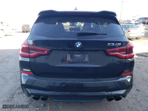 2020 BMW X3 M Competition with VIN 5YMTS0C0XL9B36939, listed as a Copart auction lot 82792093 with 0 mi miles. Bid and sale history available at carsss.com. Image 6.