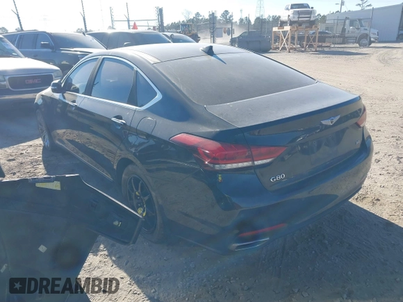 2017 Genesis G80 3.8L with VIN KMHGN4JE8HU171757, listed as a IAAI auction lot 41268186 with 175,305 mi miles and . Bid and sale history available at DreamBid. Image 3.