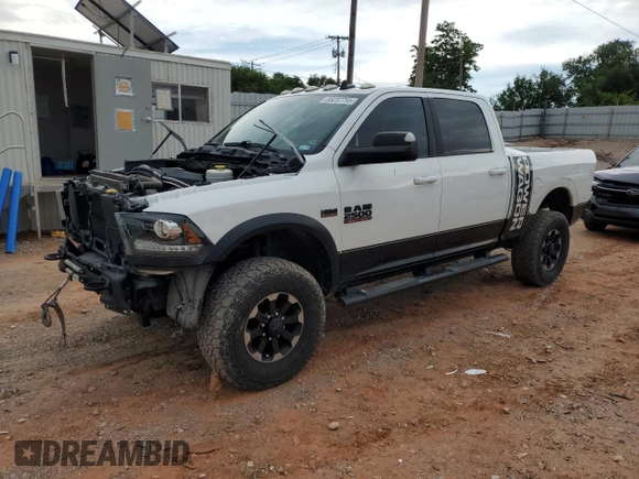 2018 Ram 2500 Power Wagon with VIN 3C6TR5EJ9JG126265, listed as a Copart auction lot 58297795 with 151,867 mi miles and Salvage title. Bid and sale history available at DreamBid. Image 1.