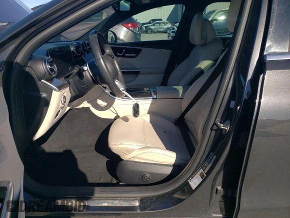2022 Mercedes-Benz C 300 with VIN W1KAF4GBXNR019715, listed as a Copart auction lot 49168885 with 47,596 mi miles and Salvage title. Bid and sale history available at DreamBid. Image 7.