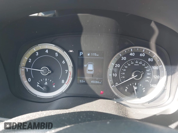2022 Hyundai Venue SE with VIN KMHRB8A30NU134852, listed as a IAAI auction lot 41346732 with 45,086 mi miles and . Bid and sale history available at DreamBid. Image 7.