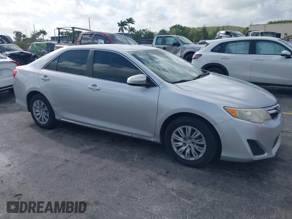 2012 Toyota Camry L with VIN 4T1BF1FK4CU098710, listed as a IAAI auction lot 41945757 with 102,578 mi miles. Bid and sale history available at carsss.com. Image 1.