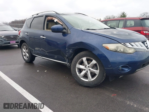 2010 Nissan Murano S z VIN JN8AZ1MU0AW014321, wystawiony jako IAAI lot #38207707 z przebiegiem Nie podano mil oraz . Historia ofert i sprzedaży dostępna na DreamBid. Obrazek 1.