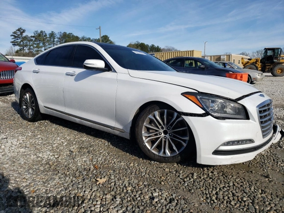 2016 Hyundai Genesis 3.8L with VIN KMHGN4JE1GU140123, listed as a Copart auction lot 49314885 with 118,673 mi miles and Salvage Title. Bid and sale history available at carsss.com. Image 4.