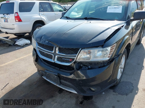 2013 Dodge Journey SXT with VIN 3C4PDDBG1DT606887, listed as a IAAI auction lot 42440507 with 250,836 mi miles and . Bid and sale history available at DreamBid. Image 6.