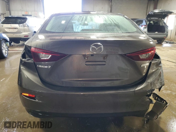 2017 Mazda 3 Sport with VIN 3MZBN1U7XHM156656, listed as a Copart auction lot 52625135 with 121,233 mi miles and Salvage Title. Bid and sale history available at DreamBid. Image 6.