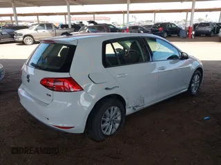 2015 Volkswagen Golf TSI S z VIN 3VW117AU2FM067634, wystawiony jako IAAI lot #41925577 z przebiegiem 170 238 mil mil oraz . Historia ofert i sprzedaży dostępna na DreamBid. Obrazek 4.