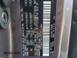 2022 Toyota Sienna XLE with VIN 5TDJRKEC5NS076312, listed as a Copart auction lot 48399325 with 19,969 mi miles and Salvage Title. Bid and sale history available at carsss.com. Image 13.
