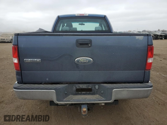2006 Ford F-150 STX with VIN 1FTRX14W76NB40887, listed as a Copart auction lot 45031305 with 0 mi miles and Salvage Title. Bid and sale history available at carsss.com. Image 6.