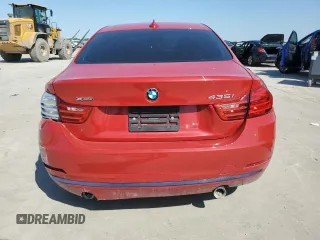 2015 BMW 4 Series 435i xDrive with VIN WBA3R5C51FK372318, listed as a Copart auction lot 52177785 with 74,961 mi miles and Salvage title. Bid and sale history available at DreamBid. Image 6.
