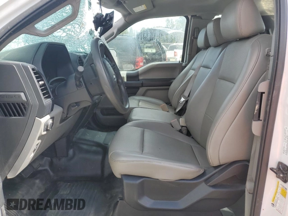 2020 Ford F-150 XL with VIN 1FTEX1EP6LFC09953, listed as a Copart auction lot 75916434 with 75,350 mi miles and Salvage Title. Bid and sale history available at carsss.com. Image 7.