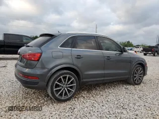 2018 Audi Q3 Premium Plus with VIN WA1HCCFS7JR022640, listed as a Copart auction lot 53517985 with 52,513 mi miles and Salvage Title. Bid and sale history available at carsss.com. Image 3.