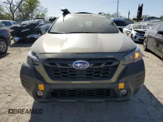 2023 Subaru Outback Wilderness with VIN 4S4BTGUD5P3172938, listed as a Copart auction lot 52892625 with 25,515 mi miles and Salvage title. Bid and sale history available at DreamBid. Image 5.
