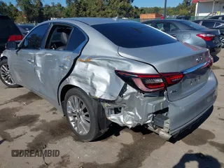 2020 Infiniti Q50 Luxe with VIN JN1EV7AR6LM256477, listed as a IAAI auction lot 40631166 with 89,908 mi miles and . Bid and sale history available at DreamBid. Image 6.