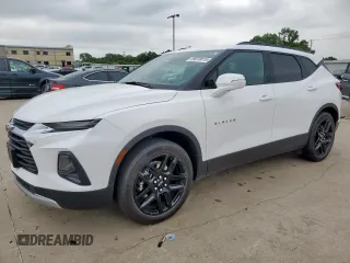 2022 Chevrolet Blazer LT z VIN 3GNKBDRS0NS175435, wystawiony jako Copart lot #59018815 z przebiegiem 33 911 mil mil oraz Szkoda całkowita • Salvage title. Historia ofert i sprzedaży dostępna na DreamBid. Obrazek 1.