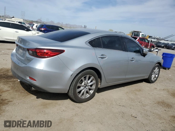 2017 Mazda 6 Sport with VIN JM1GL1U52H1155494, listed as a Copart auction lot 51305255 with 106,280 mi miles and Salvage Title. Bid and sale history available at carsss.com. Image 3.
