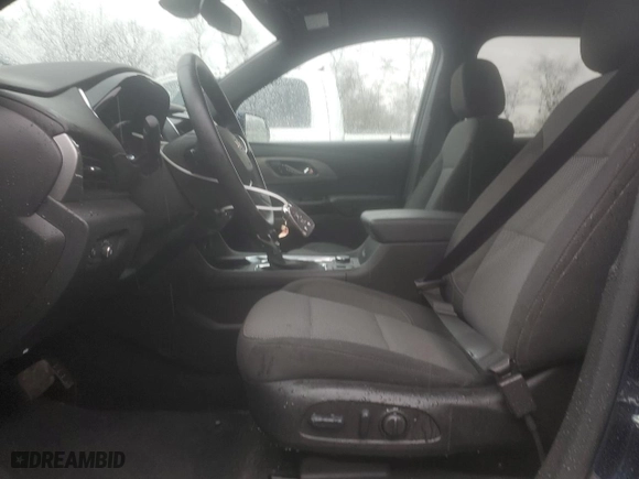 2023 Chevrolet Traverse LT Cloth with VIN 1GNEVGKW5PJ302008, listed as a Copart auction lot 52563885 with 17,492 mi miles and Salvage Title. Bid and sale history available at carsss.com. Image 7.