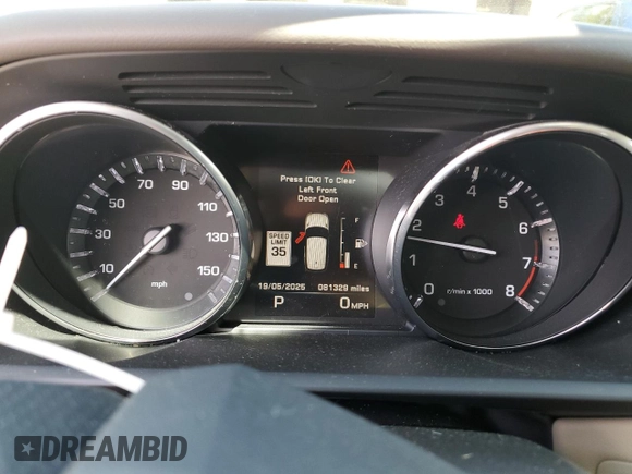 2015 Land Rover Range Rover Sport HSE with VIN SALWR2VF6FA534401, listed as a Copart auction lot 54190775 with 81,329 mi miles and Salvage title. Bid and sale history available at DreamBid. Image 9.
