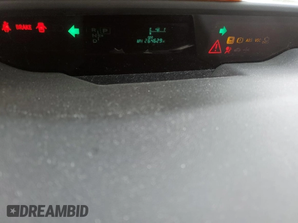 2007 Toyota Prius with VIN JTDKB20U477666927, listed as a Copart auction lot 53757085 with 264,629 mi miles and Salvage Title. Bid and sale history available at DreamBid. Image 9.