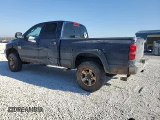 2007 Dodge Ram 2500 SLT with VIN 1D7KS28C87J551476, listed as a Copart auction lot 87764525 with 196,657 mi miles and Salvage Title. Bid and sale history available at carsss.com. Image 2.