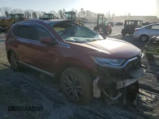 2021 Honda CR-V Touring with VIN 7FARW1H90ME003877, listed as a Copart auction lot 50124965 with 0 mi miles and Salvage Title. Bid and sale history available at carsss.com. Image 4.