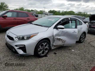 2019 Kia Forte LXS with VIN 3KPF24AD4KE132878, listed as a Copart auction lot 55240865 with 127,903 mi miles and Salvage title. Bid and sale history available at DreamBid. Image 1.