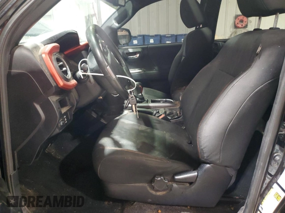 2016 Toyota Tacoma SR with VIN 5TFCZ5AN9GX030609, listed as a Copart auction lot 44028405 with 237,622 mi miles and Salvage Title. Bid and sale history available at carsss.com. Image 7.