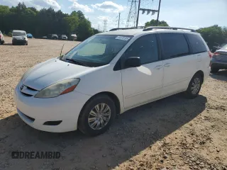 2008 Toyota Sienna CE with VIN 5TDZK23C18S207248, listed as a Copart auction lot 54570195 with 296,000 mi miles and Clean Title. Bid and sale history available at carsss.com. Image 1.