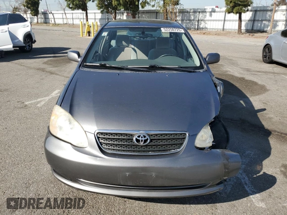 2007 Toyota Corolla CE with VIN 1NXBR30E77Z817069, listed as a Copart auction lot 52250725 with Not Provided miles and Salvage Title. Bid and sale history available at carsss.com. Image 5.