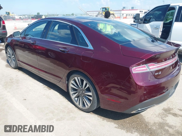 2017 Lincoln MKZ Reserve z VIN 3LN6L5F99HR648769, wystawiony jako IAAI lot #42252379 z przebiegiem 53 656 mil mil oraz . Historia ofert i sprzedaży dostępna na DreamBid. Obrazek 3.