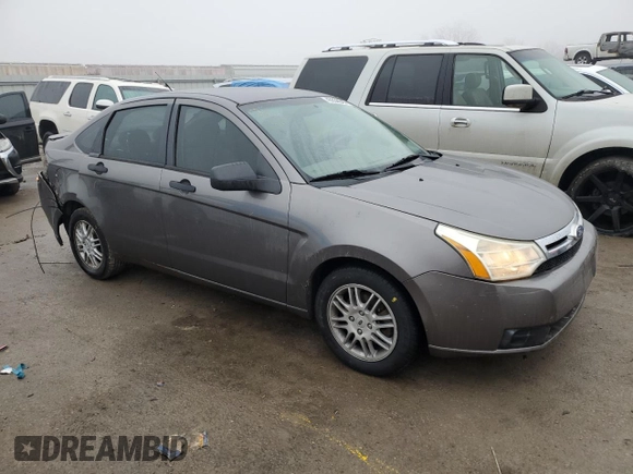2011 Ford Focus SE with VIN 1FAHP3FN5BW184070, listed as a Copart auction lot 43336645 with 200,064 mi miles and Salvage Title. Bid and sale history available at carsss.com. Image 4.