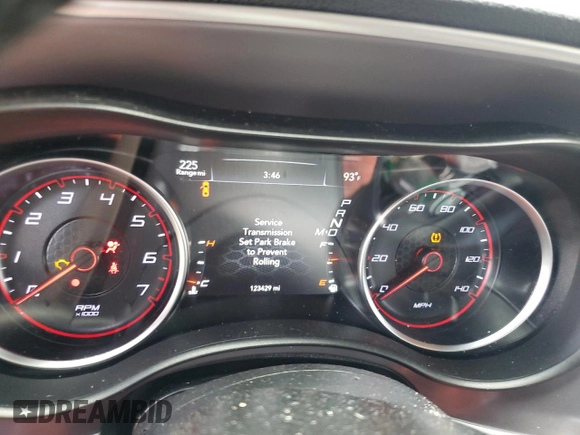 2019 Dodge Charger SXT with VIN 2C3CDXBG4KH721185, listed as a Copart auction lot 57872325 with 123,429 mi miles and Salvage title. Bid and sale history available at DreamBid. Image 9.