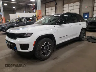 2022 Jeep Grand Cherokee Trailhawk with VIN 1C4RJYC6XN8706923, listed as a Copart auction lot 75716444 with 30,028 mi miles and Salvage title. Bid and sale history available at DreamBid. Image 1.