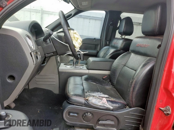 2007 Ford F-150 XLT with VIN 1FTRW12W07KD47856, listed as a Copart auction lot 58524485 with 180,359 mi miles and Clean title. Bid and sale history available at DreamBid. Image 7.