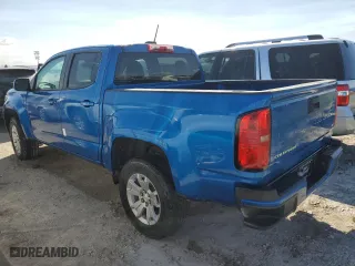 2022 Chevrolet Colorado 2WD LT with VIN 1GCGSCEA3N1298704, listed as a Copart auction lot 76982724 with 0 mi miles and Non Repairable. Bid and sale history available at carsss.com. Image 2.