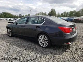 2014 Acura RLX Tech Pkg with VIN JH4KC1F56EC003918, listed as a Copart auction lot 68120414 with 76,951 mi miles and Salvage Title. Bid and sale history available at carsss.com. Image 2.