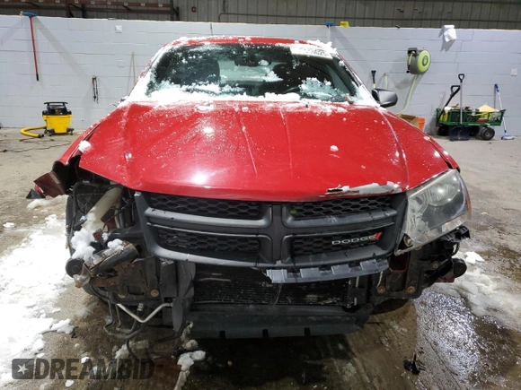 2014 Dodge Avenger SE with VIN 1C3CDZAG6EN104492, listed as a Copart auction lot 45144025 with 99,586 mi miles and Salvage Title. Bid and sale history available at carsss.com. Image 5.