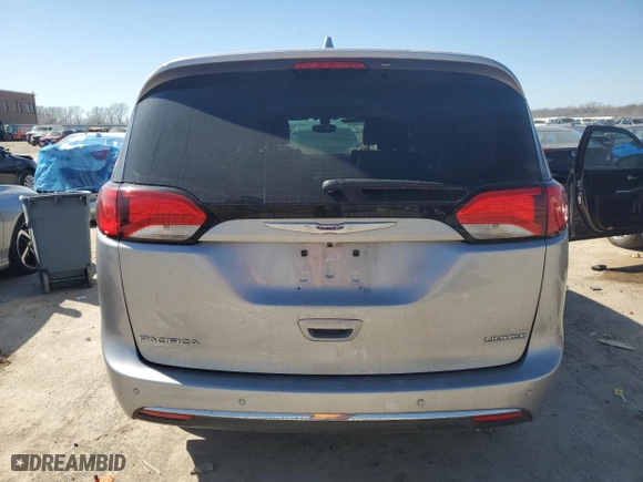 2020 Chrysler Pacifica Limited with VIN 2C4RC1GG4LR284721, listed as a Copart auction lot 48326135 with 99,463 mi miles and Salvage Title. Bid and sale history available at carsss.com. Image 6.