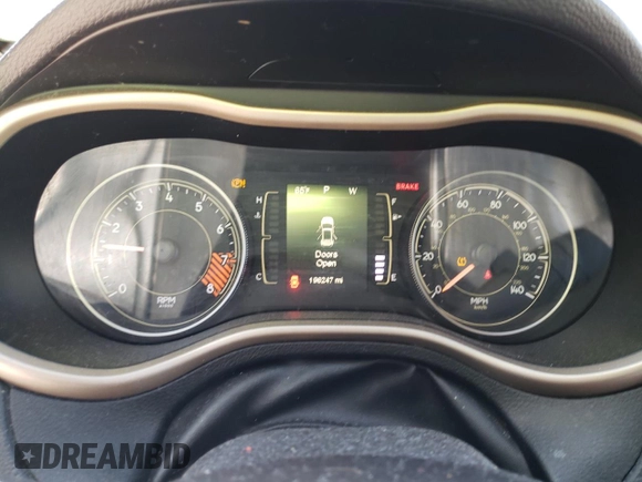 2014 Jeep Cherokee Latitude with VIN 1C4PJMCS0EW200588, listed as a Copart auction lot 54171255 with 196,247 mi miles and Salvage Title. Bid and sale history available at DreamBid. Image 9.