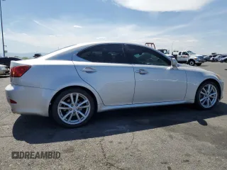 2006 Lexus IS 250 with VIN JTHBK262565017510, listed as a Copart auction lot 53925585 with 93,491 mi miles and Clean title. Bid and sale history available at DreamBid. Image 3.